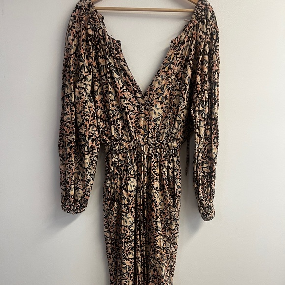 Free People I got a feeling jumpsuit size xs fits xs-m floral print - Picture 7 of 7